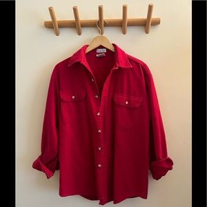Vintage oversized button down shirt!